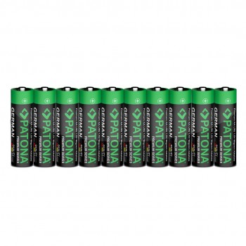 PATONA Premium AA Mignon LR06 10x alkaline batteries 1.5V