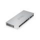 Zyxel XGS1010-12-ZZ0102F network switch Unmanaged Gigabit Ethernet (10/100/1000) Grey Zyxel XGS1010-12-ZZ0102F network switch Unmanaged Gigabit Ethernet (10/100/1000) Grey
