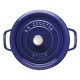 Staub 24 cm Round Cast Iron Cocotte Dark-Blue Staub 24 cm Round Cast Iron Cocotte Dark-Blue