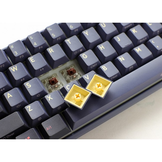 Ducky One 3 Mini keyboard Gaming USB QWERTY English Blue