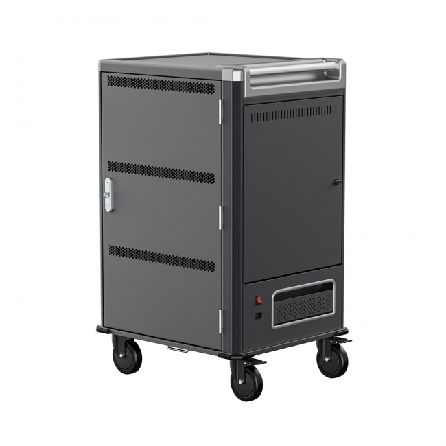Ewent EW1701 portable device management cart/cabinet Portable device management cabinet Black, Grey