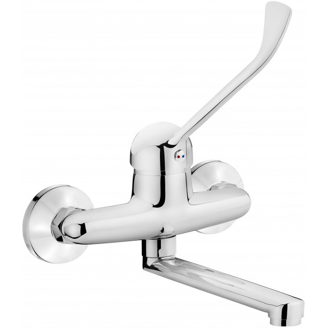 Wall-mounted washbasin mixer with lever Clinic Wall-mounted washbasin mixer with lever Clinic
