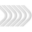 EK Water Blocks EK-Loop Hard Tube 14/10mm acrylic, bent 90 degrees - 80cm, 6 pieces