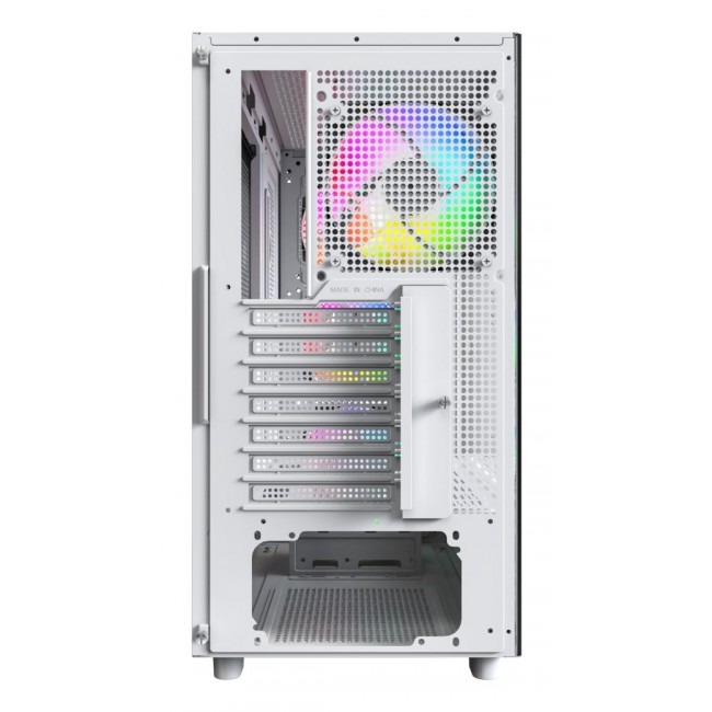 Montech XR Wood Midi Tower White Montech XR Wood Midi Tower White