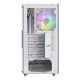 Montech XR Wood Midi Tower White Montech XR Wood Midi Tower White