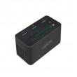 LogiLink UA0370 laptop dock/port replicator Wired USB 3.2 Gen 1 (3.1 Gen 1) Type-C Black
