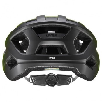 UVEX I-vo 2 Cycling Helmet 60 64 cm, Neon Yellow/Black Matt