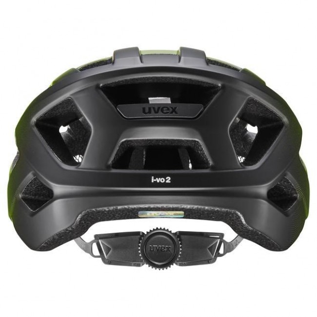 UVEX I-vo 2 Cycling Helmet 60 64 cm, Neon Yellow/Black Matt