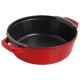 Staub La Cocotte Round Cast iron Casserole baking dish -- SET OF 3 PIECES