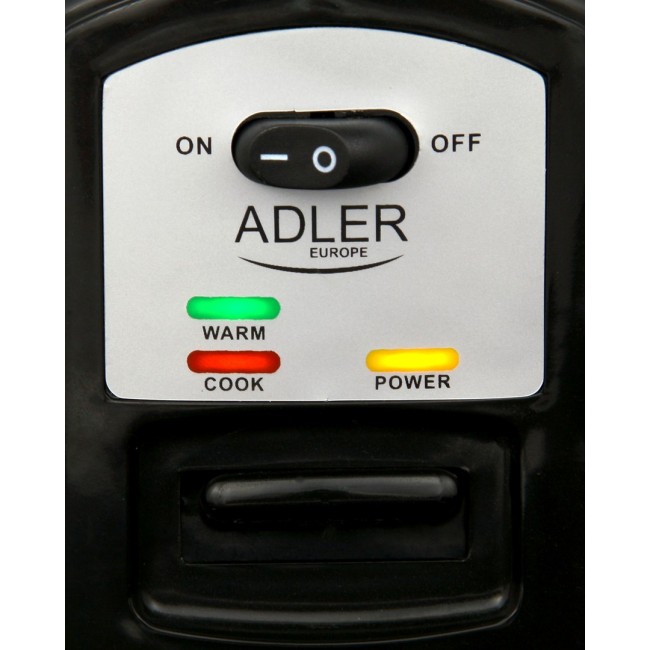 Adler AD 6406 rice cooker Black,Stainless steel 1000 W