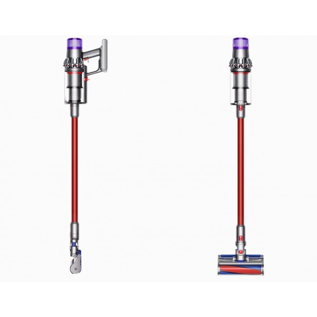 Dyson V11 Fluffy 2-in-1 stick vacuum Battery Dry Bagless Nickel, Red