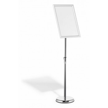 Durable 479923 sign holder/information stand A3 Aluminium, Plastic, Steel Silver