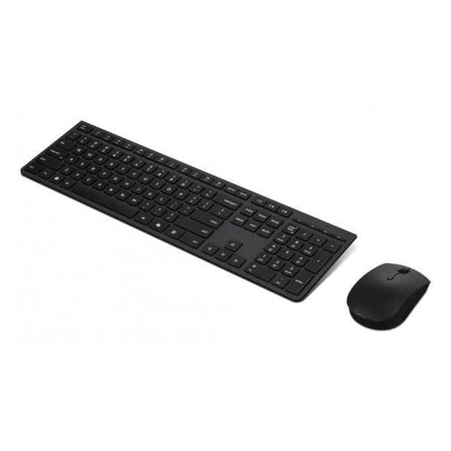 Lenovo 4X31R64328 keyboard Mouse included Office RF Wireless + Bluetooth German Black