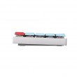 CHERRY MX-LP 2.1 Compact Wireless keyboard Gaming RF Wireless + Bluetooth QWERTZ German White