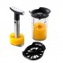 GEFU Professional Plus slicer Manual Black, Silver
