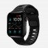 Nomad Sport Strap Band Black Aluminium, Rubber
