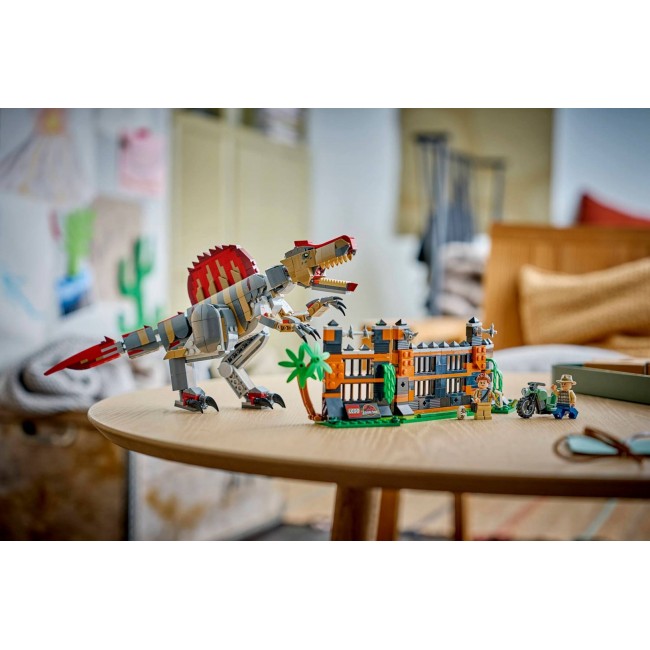 LEGO JURASSIC WORLD 77982 Spinosaurus Dinosaur Escape