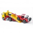 BRUDER MAN TGA Breakdown truck with cross country vehicle