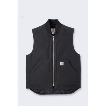 Carhartt V01 Firm Duck Insulated Black Vest