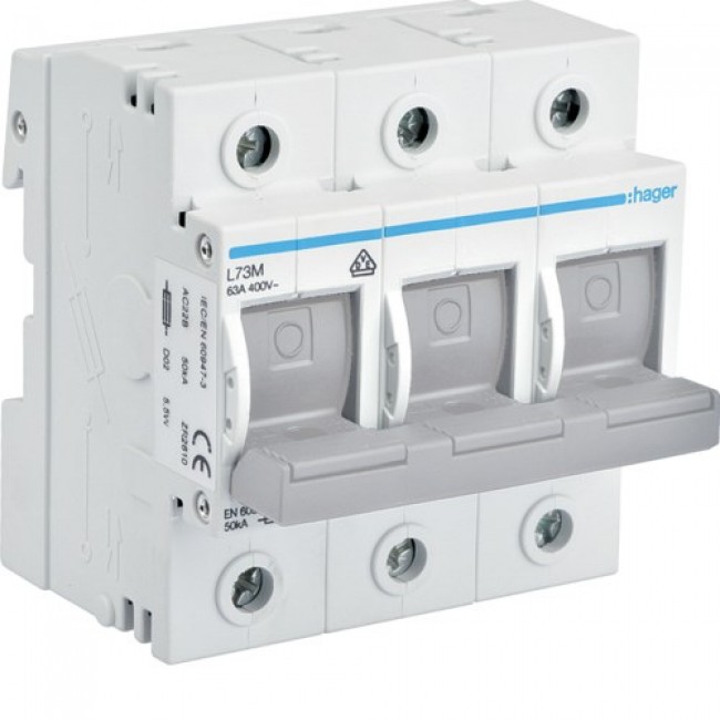 Hager L73M electrical switch 3P