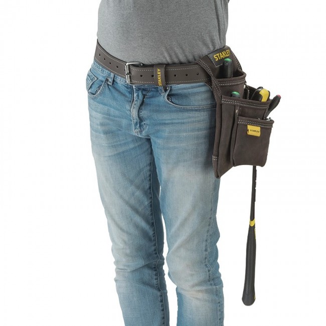 Stanley Leather Nail and Hammer Pouch