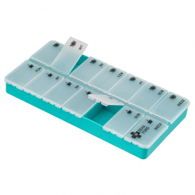 Weekly Pill Box for 2 Times a Day RF-355 REHAFUND