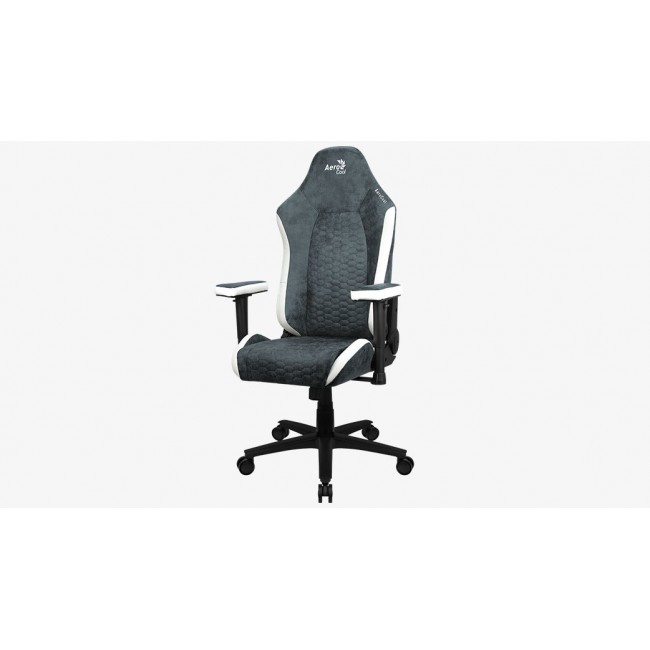 Aerocool Crown AeroSuede Universal gaming chair Padded seat Blue, Steel