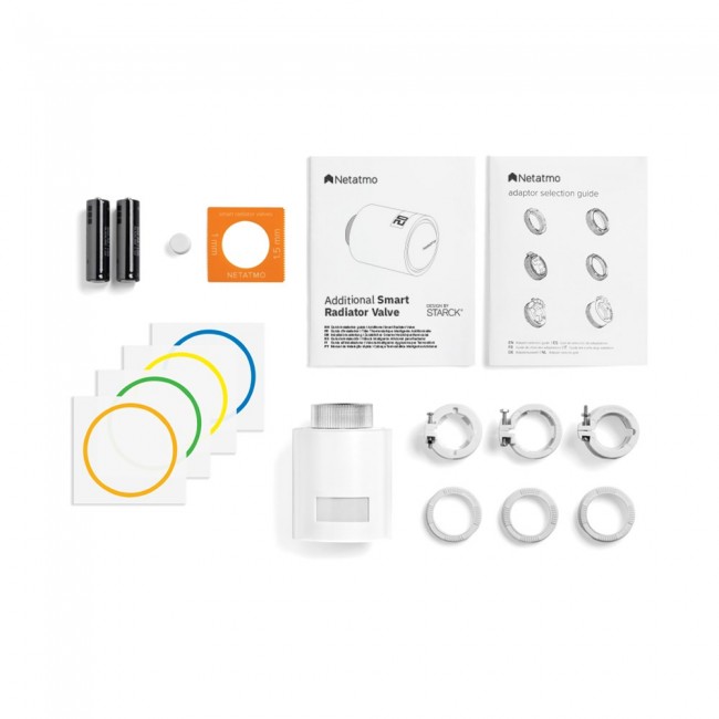 Netatmo Pack: Smart Thermostat + 3 Additional Smart Radiator Valves Netatmo Pack: Smart Thermostat + 3 Additional Smart Radiator Valves
