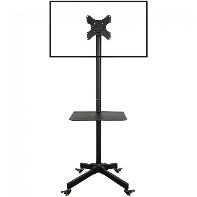 Techly Trolley Floor Stand LCD/LED/Plasma TV Stand 19 Techly Trolley Floor Stand LCD/LED/Plasma TV Stand 19