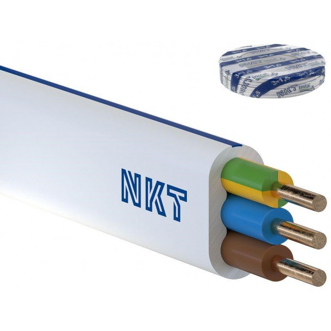 Flat installation cable 450/750V cl.1 YDYP 3X1.5 Flat installation cable 450/750V cl.1 YDYP 3X1.5