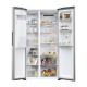 Haier SBS 90 Serie 5 HSR5918DIMP Free-standing double-sided fridge-freezer combination 511 l D Platinum, stainless steel Haier SBS 90 Serie 5 HSR5918DIMP Free-standing double-sided fridge-freezer combination 511 l D Platinum, stainless steel