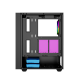 Gembird Fornax 4000 ARGB gaming ATX computer case, Midi Tower, backlight, Black Gembird Fornax 4000 ARGB gaming ATX computer case, Midi Tower, backlight, Black
