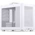 PC case Jonsbo C6 MAX, Mini, Micro-ATX, Tempered Glass - White