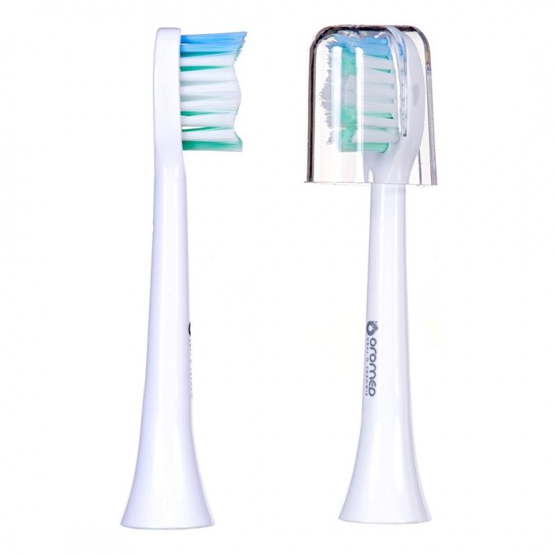 Oromed ORO-SONIC WHITE sonic toothbrush heads, 2 pieces