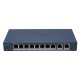 Hikvision DS-3E1310HP-EI(B) network switch Managed Fast Ethernet (10/100) Power over Ethernet (PoE) Grey