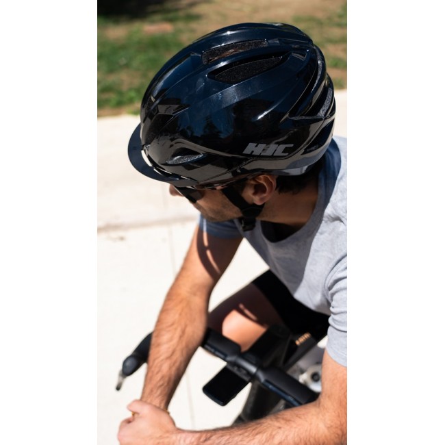 HJC CROSSER Black Cycling Helmet, BLACK, Size S HJC CROSSER Black Cycling Helmet, BLACK, Size S