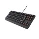 GAMING KEYBOARD GENESIS THOR 230 TKL DE RGB MECHANICAL OUTEMU RED BLACK HOT SWAP