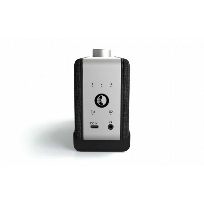 FALLER OSKAR Mono portable speaker Black, Silver 4 W