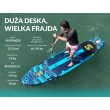 Deska SUP SKATINGER Asiaticus 350x89x15 cm Yoga Deska SUP SKATINGER Asiaticus 350x89x15 cm Yoga