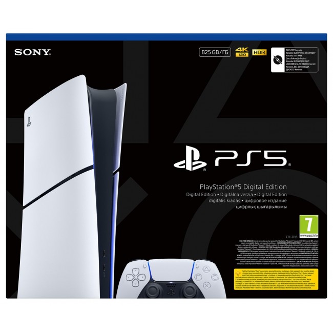 SONY PS5 Digital Edition 825GB console + 2 DS5 controllers SONY PS5 Digital Edition 825GB console + 2 DS5 controllers