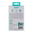 AUKEY CB-CD30 USB cable 0.9 m USB A USB C Black