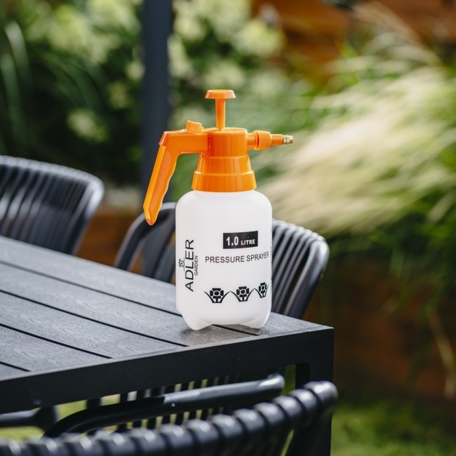 Pressure Sprayer ADLER AD 6811 manual 1L White, Orange