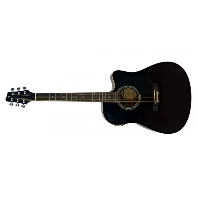 Stagg SA20 DCE BLK - gitara elektroakustyczna
