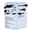 Verbatim Charge 'n' Travel 100W Universal Travel Adapter with retractable cable Blue Verbatim Charge 'n' Travel 100W Universal Travel Adapter with retractable cable Blue