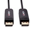 Lindy 50m Fibre Optic Hybrid DP 2.0 UBHR10 Cable