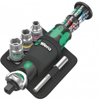 Tool set with ratchet 3/8