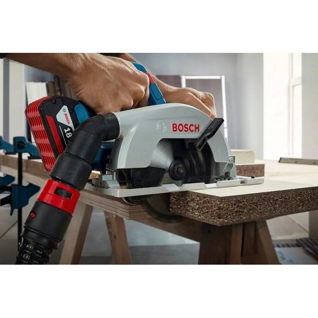 Bosch GKS 185-LI 16.5 cm Black, Blue, Grey 5000 RPM