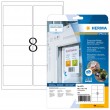 HERMA 4575 self-adhesive label Removable White 160 pc(s)