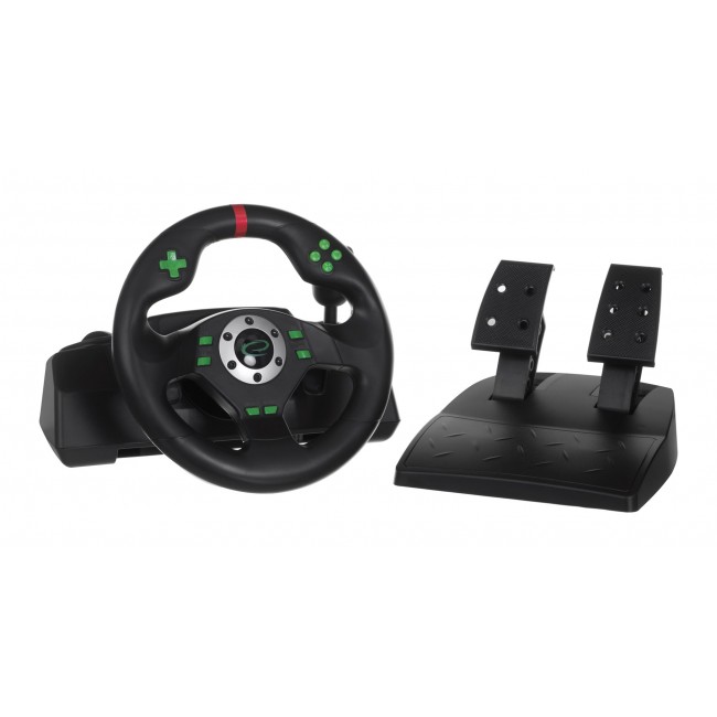 Esperanza EGW101 Gaming Controller Steering wheel Playstation,Playstation 3 Digital USB Black,Green Esperanza EGW101 Gaming Controller Steering wheel Playstation,Playstation 3 Digital USB Black,Green