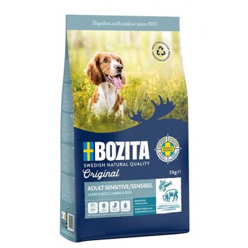 BOZITA Original Sensitive Digestion Lamb and rice - dry dog food - 3kg